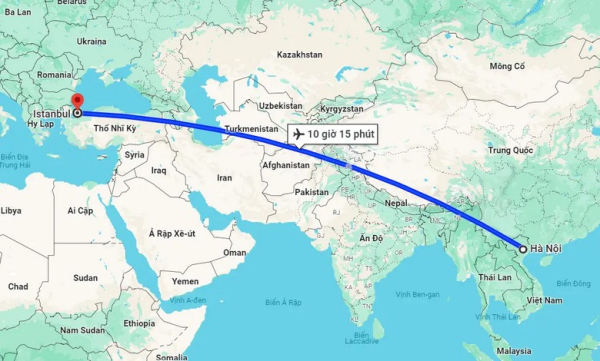 Bay Từ Hà Nội Sang Istanbul Mất Bao Lâu, Quá Cảnh Ở Đâu? Các Hãng Bay