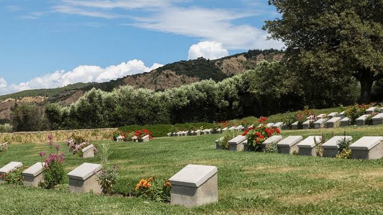 Một trong các nghĩa trang chiến tranh trên bán đảo Gallipoli