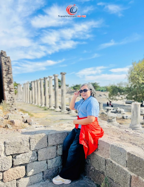 Khách đoàn tháng 10/2026 tại thành cổ Hierapolis