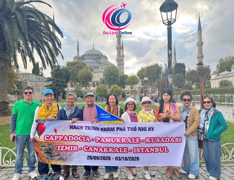 Du Lịch Thổ Nhĩ Kỳ từ 26 đến 03.10.2026